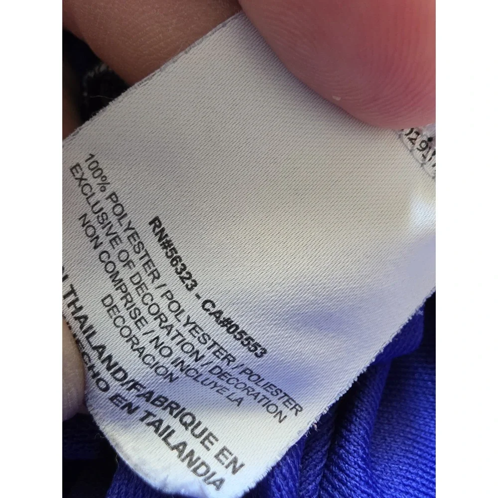 Nike Athletic Shorts Men L Blue Solid Activewear Running Gym Athleisure